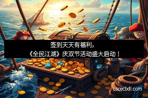 签到天天有福利，《全民江湖》庆双节活动盛大启动！